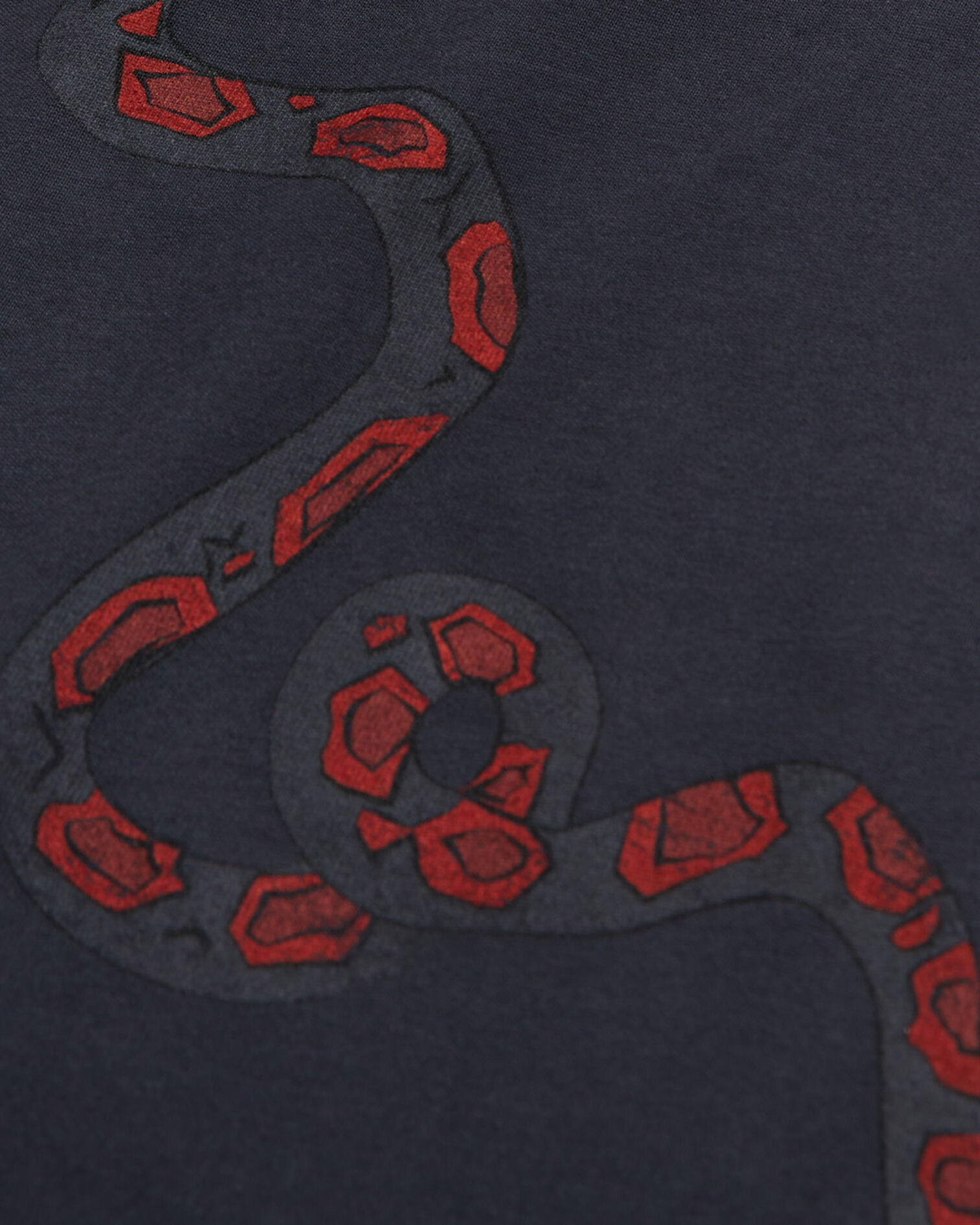 T-shirt sérigraphié noir, STONE, hi-res image number null
