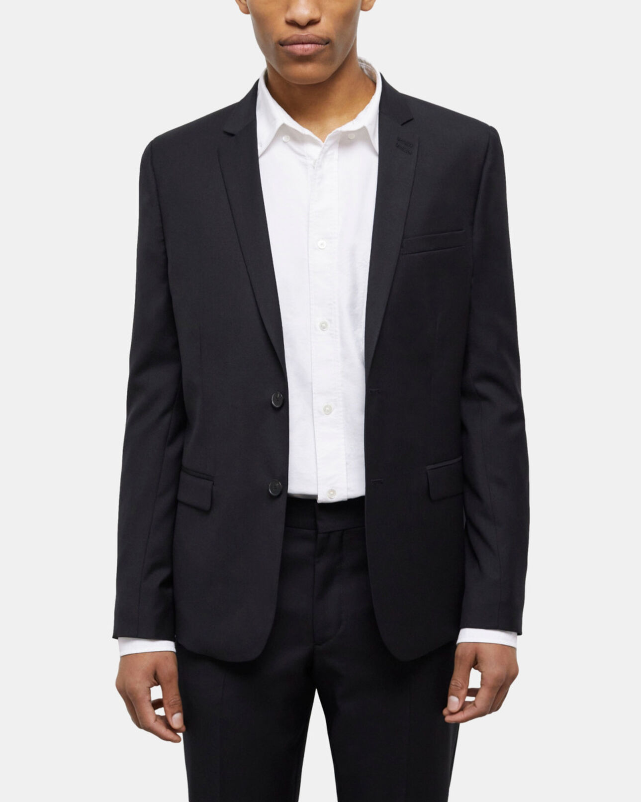 The Kooples MEN WHITE white cotton shirt