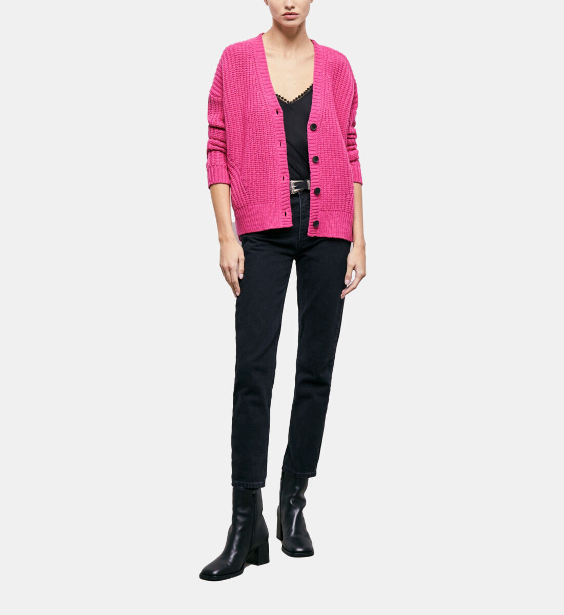 Pink cardigan The Kooples Canada