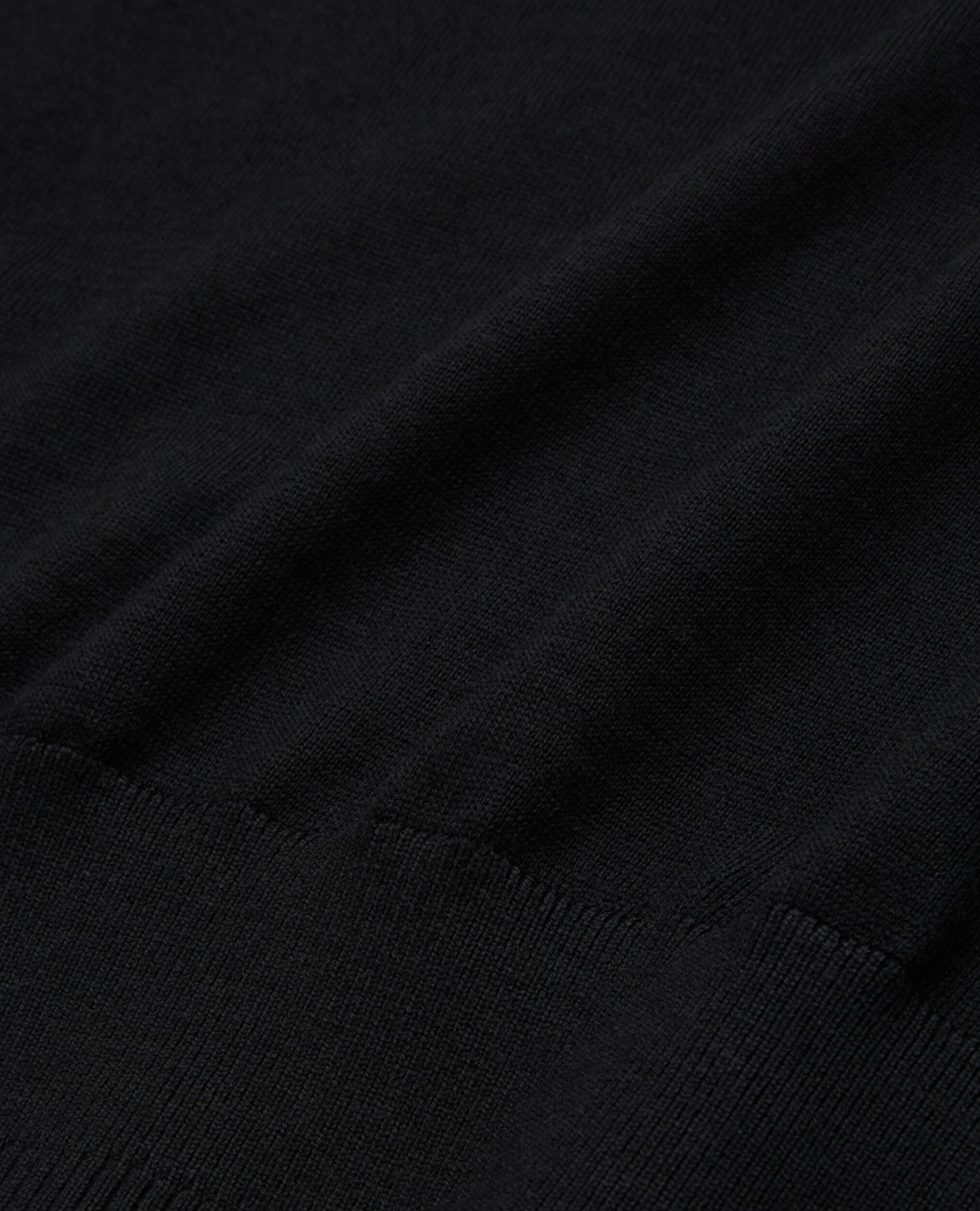 Black merino sweater, BLACK, hi-res image number null