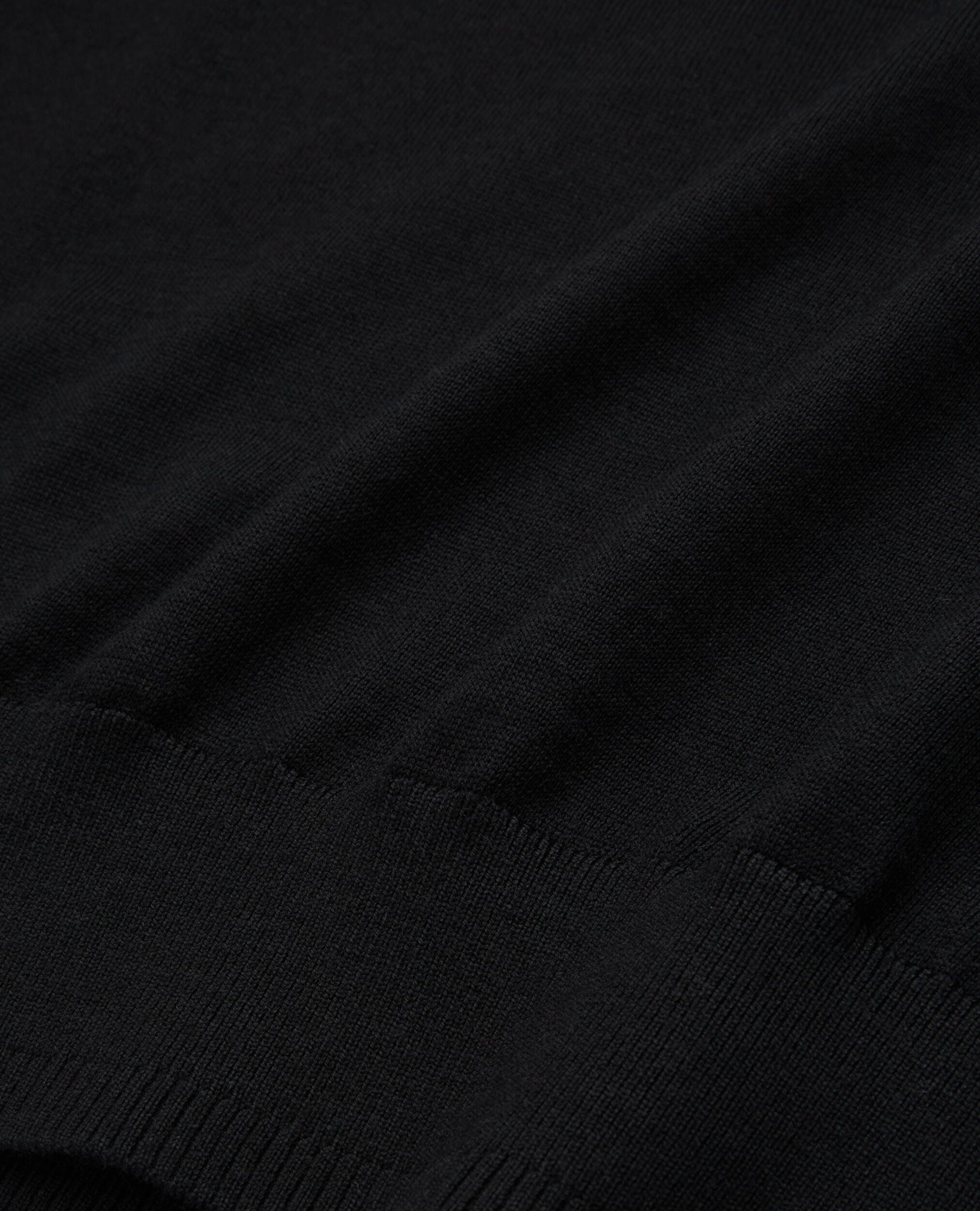 Jersey lana merina negro, BLACK, hi-res image number null