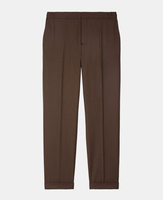 The Kooples H BROWN brown wool pants