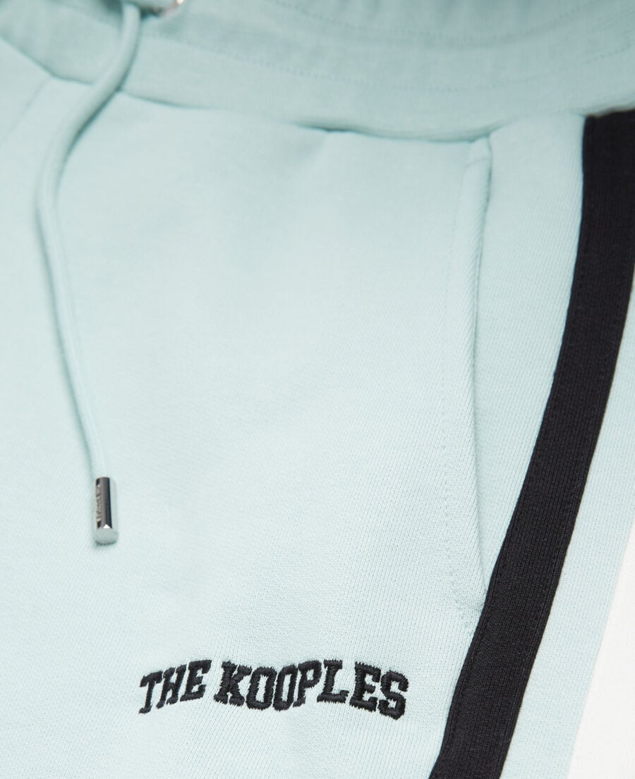The Kooples FEMME BLUE / GREY jogging logo the kooples bleu