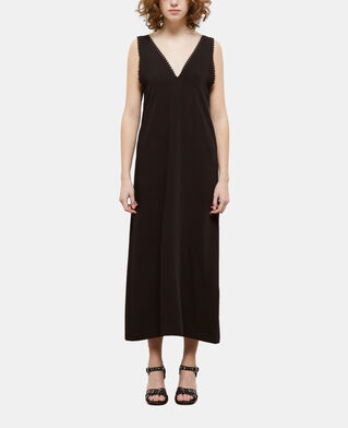 The Kooples WOMEN BLACK long black dress