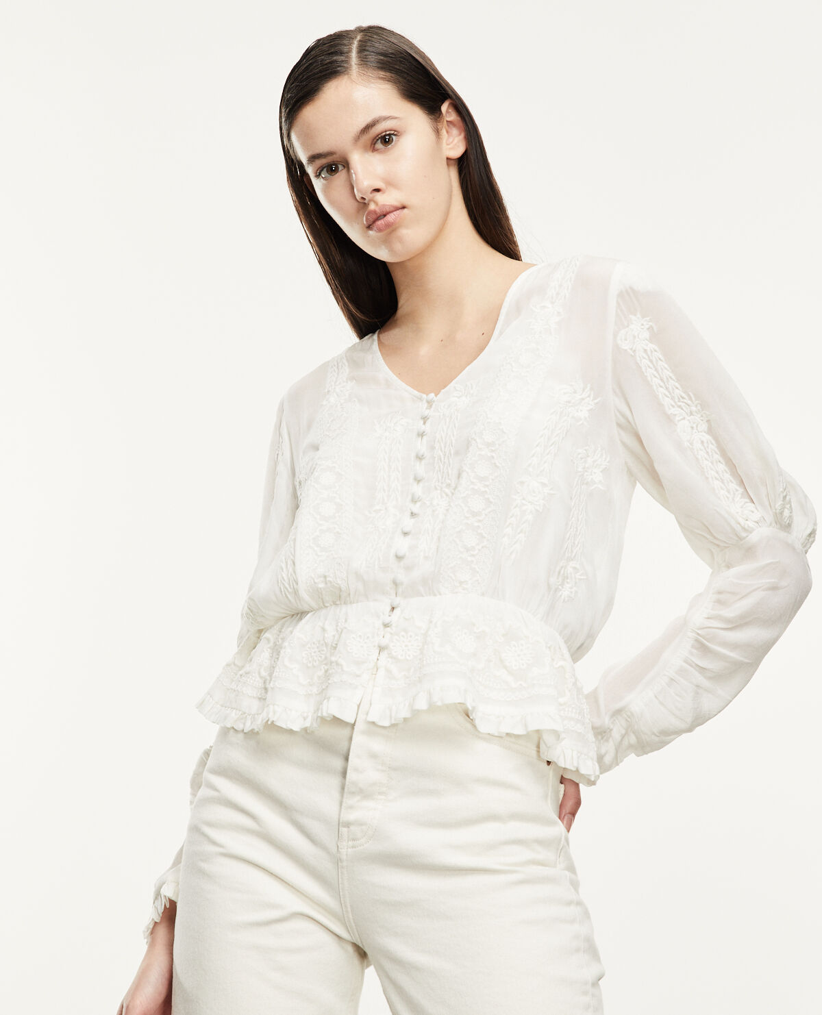 Blouse blanche the kooples store