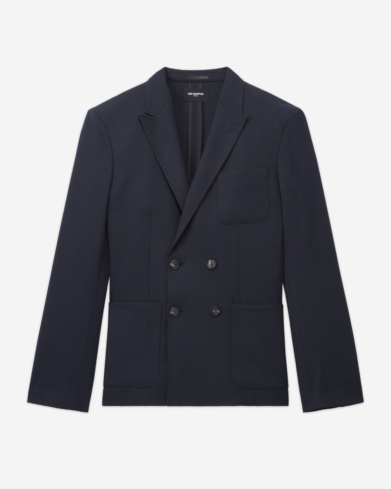 The Kooples H NAVY suit jacket in wool