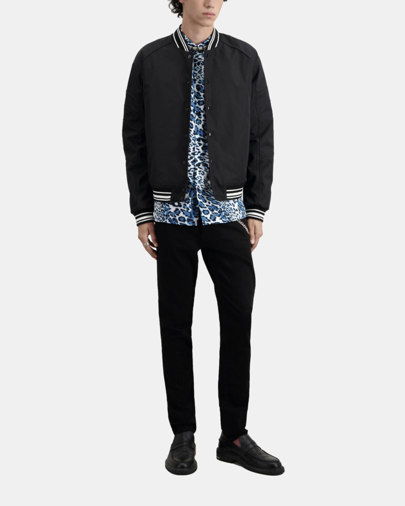The Kooples HOMME BLACK blouson noir