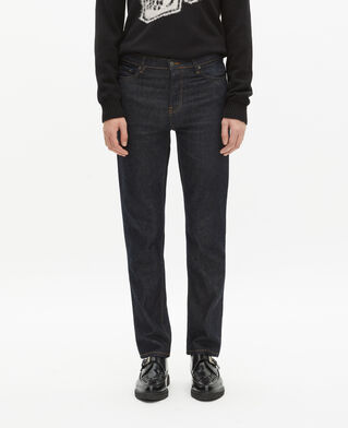 The Kooples HOMME BLUE RINSE jean slim denim bleu