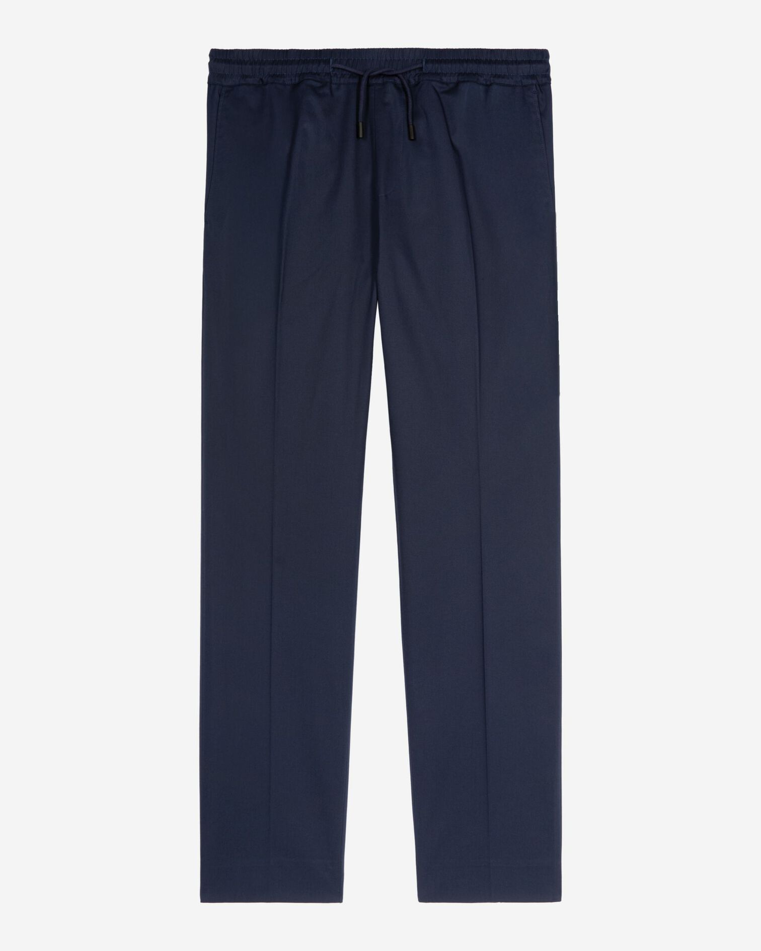 Pantalon taille élastiquée marine, NAVY, hi-res image number null