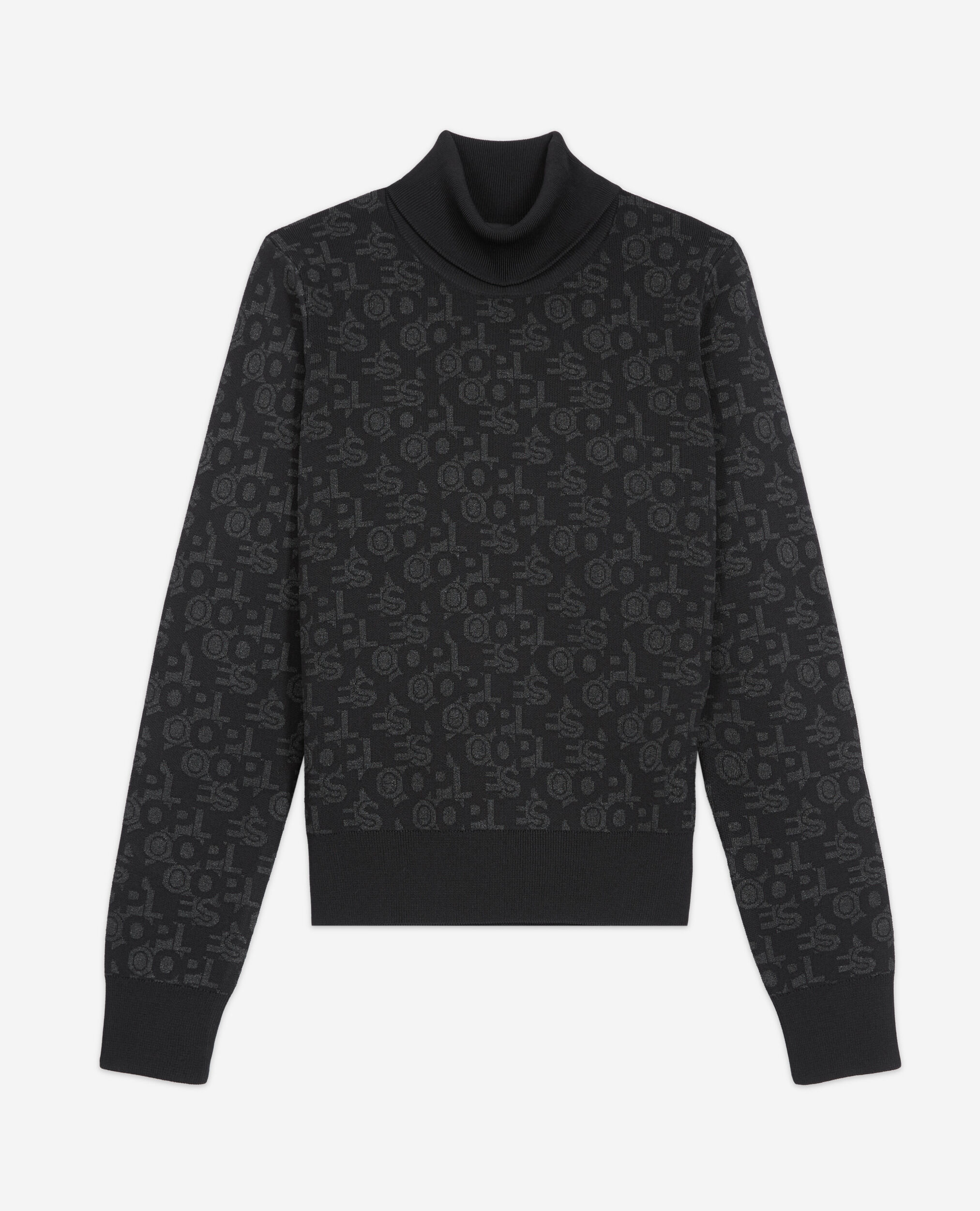 Pull logo The Kooples noir, BLACK DARK GREY, hi-res image number null