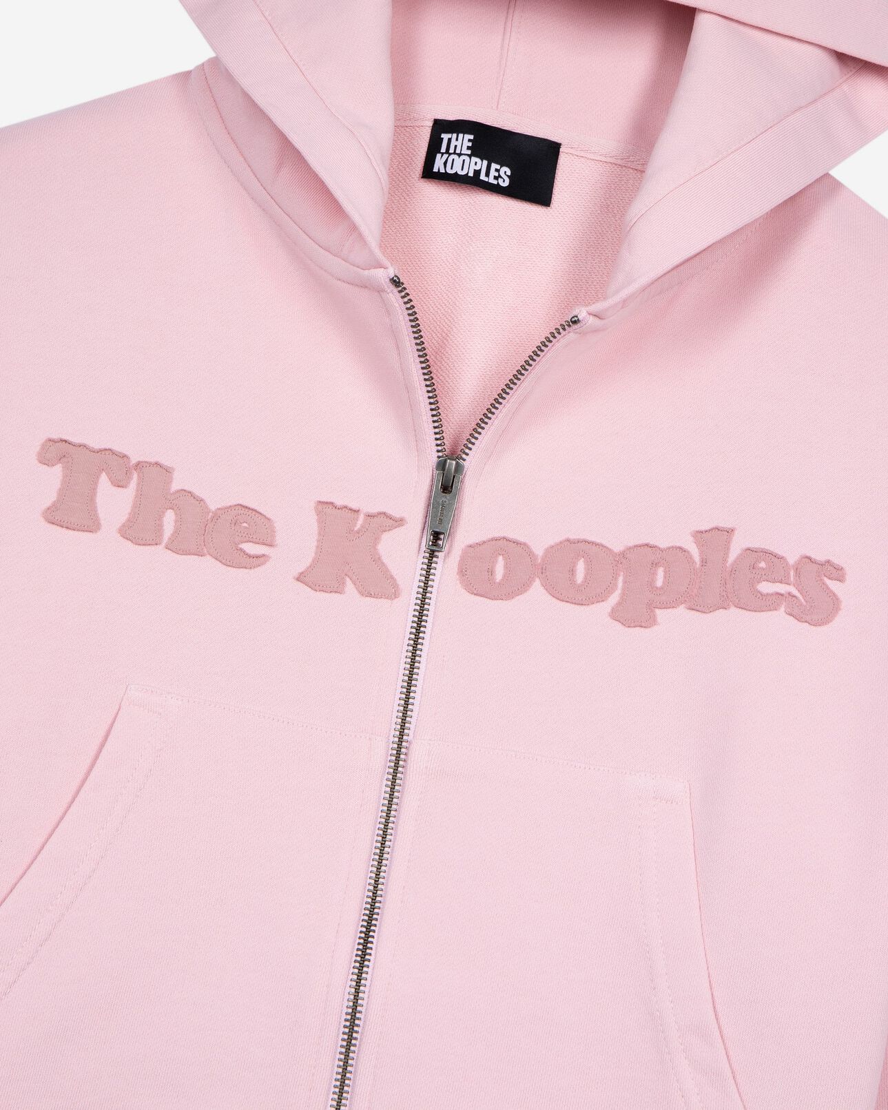 The Kooples WOMEN LILA pink logo hoodie