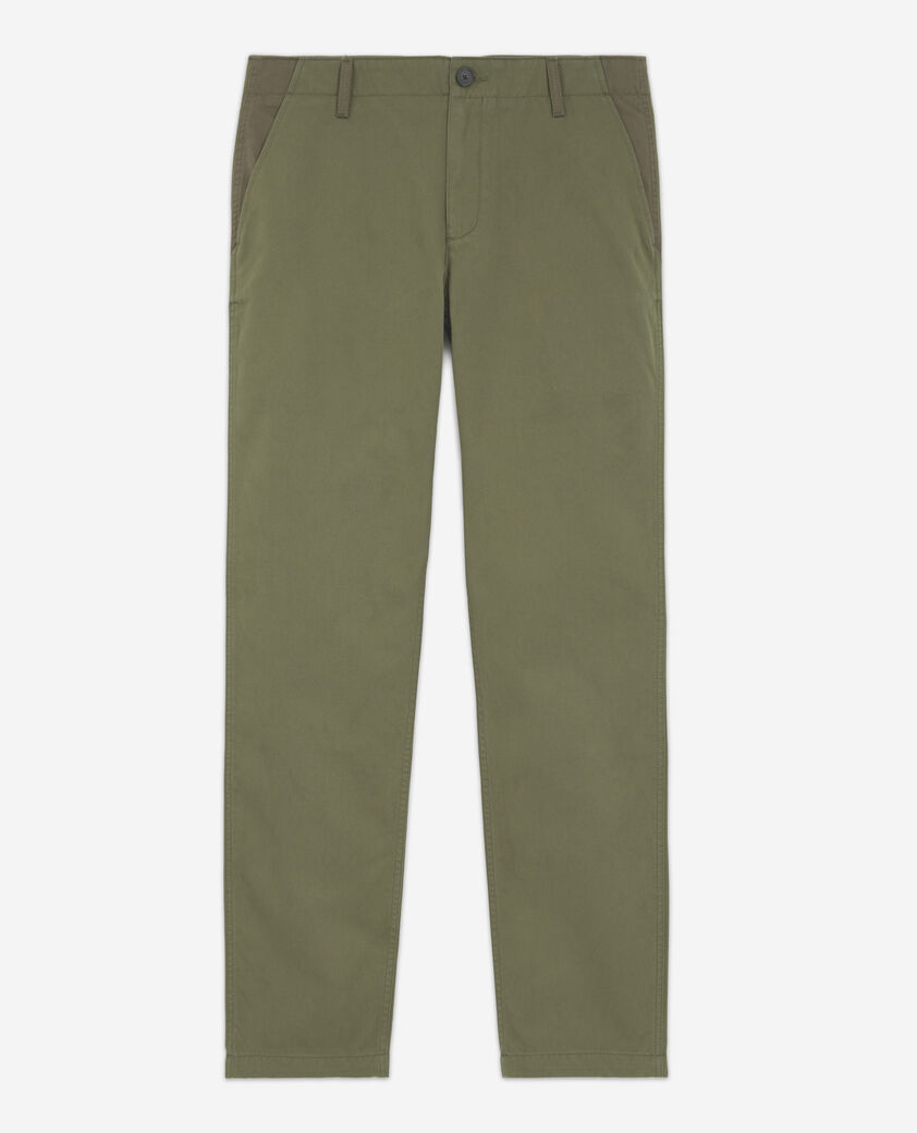 The Kooples HOMME OLIVE NIGHT pantalon kaki