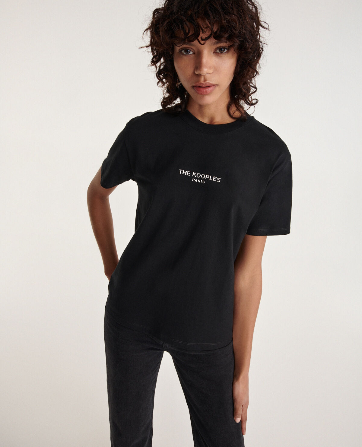 Tee shirt hotsell the kooples noir
