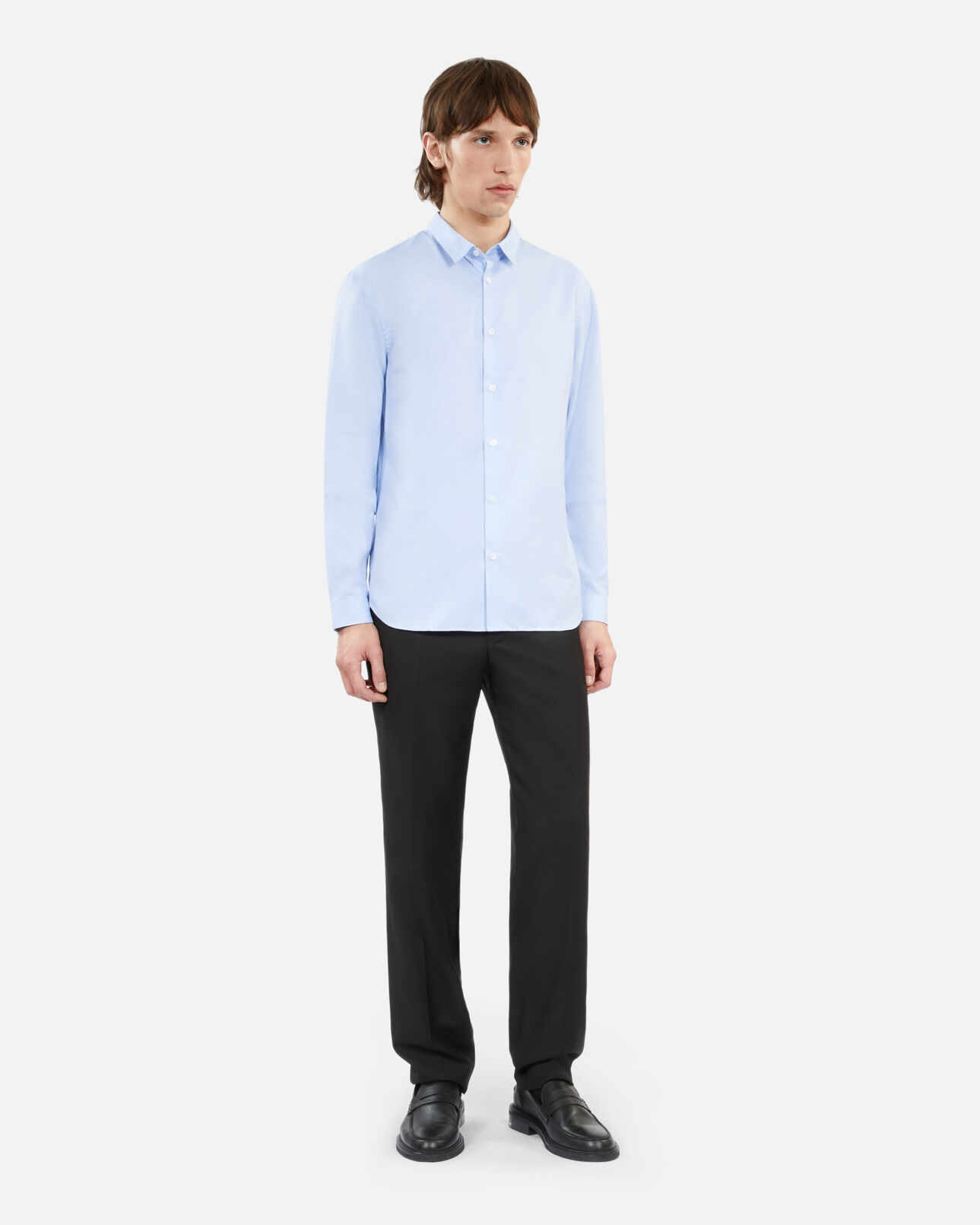 The Kooples MEN BLUE blue cotton formal shirt