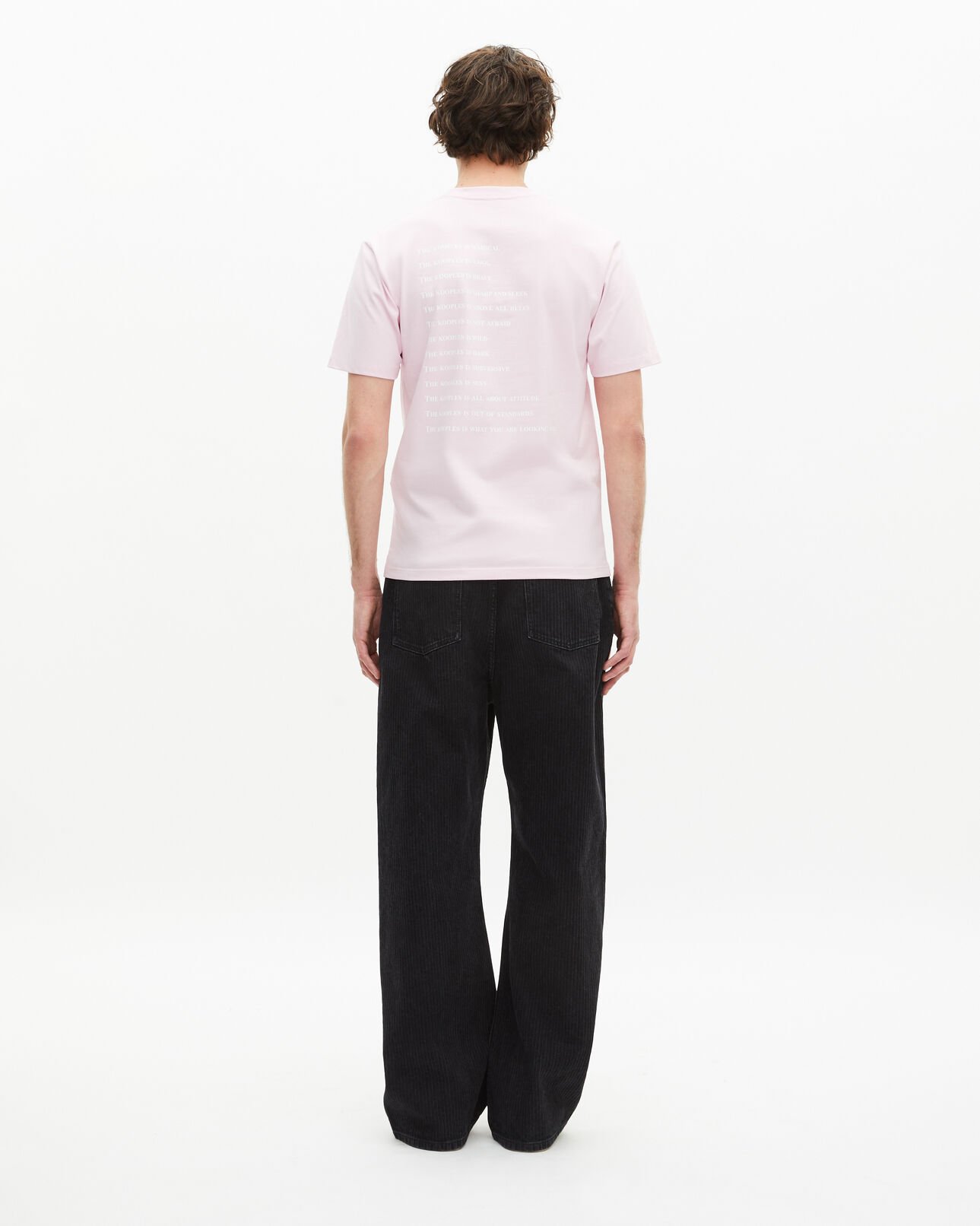 The Kooples HOMBRE PALE PINK camiseta what is rosa