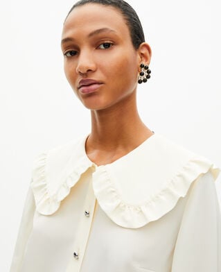 The Kooples MUJER GOLD pendientes dorados y negros