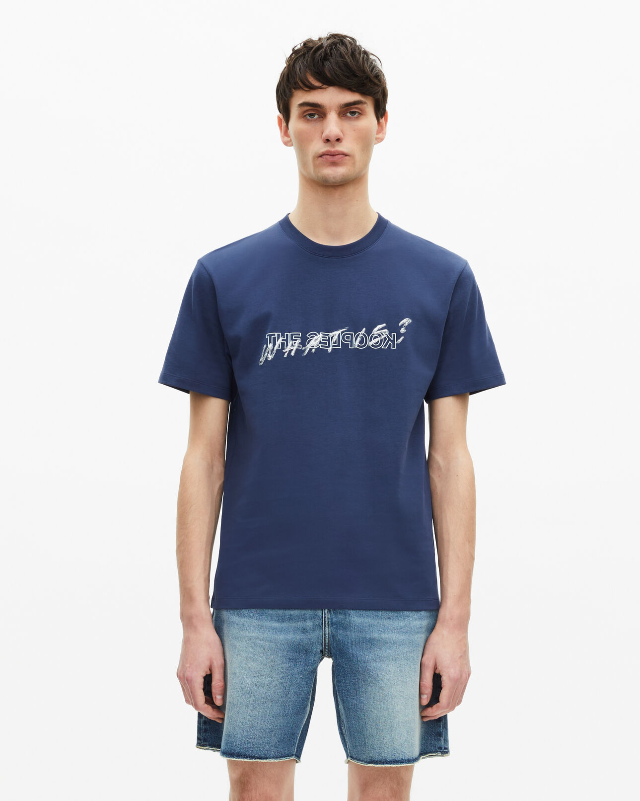 The Kooples MEN DARK NAVY navy what is t-shirt