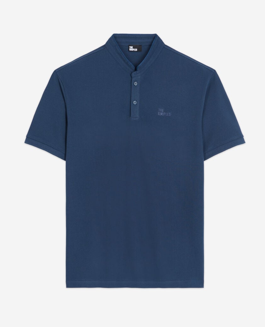 The Kooples HERREN NAVY marineblaues poloshirt