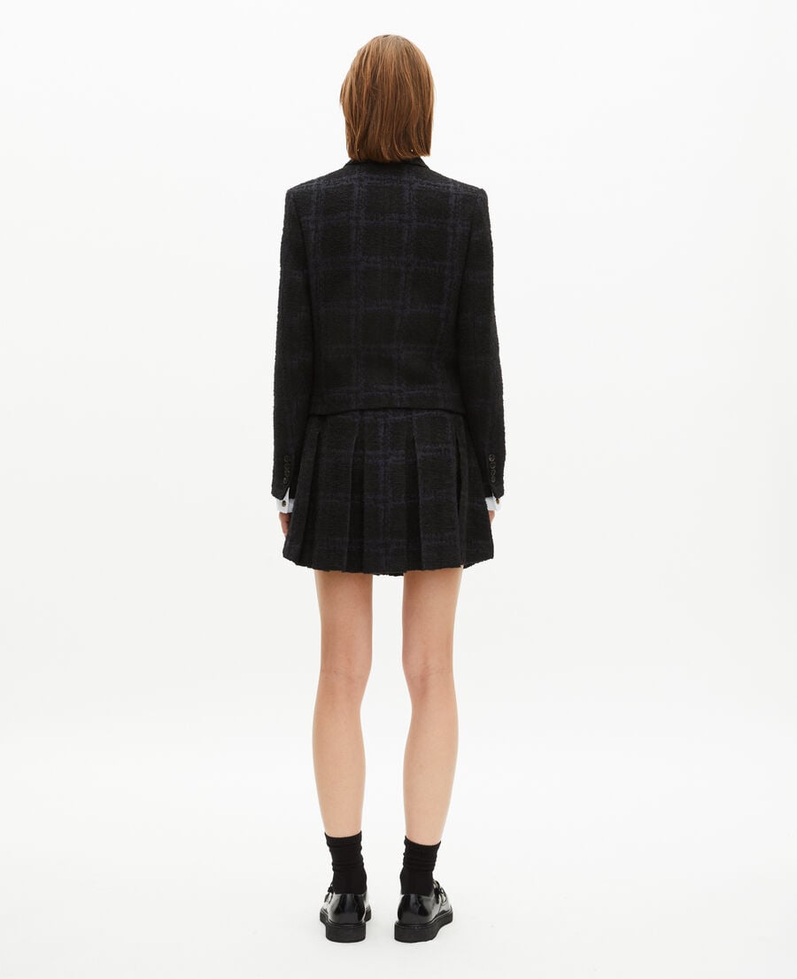 The Kooples WOMEN NAVY short navy suit jacket