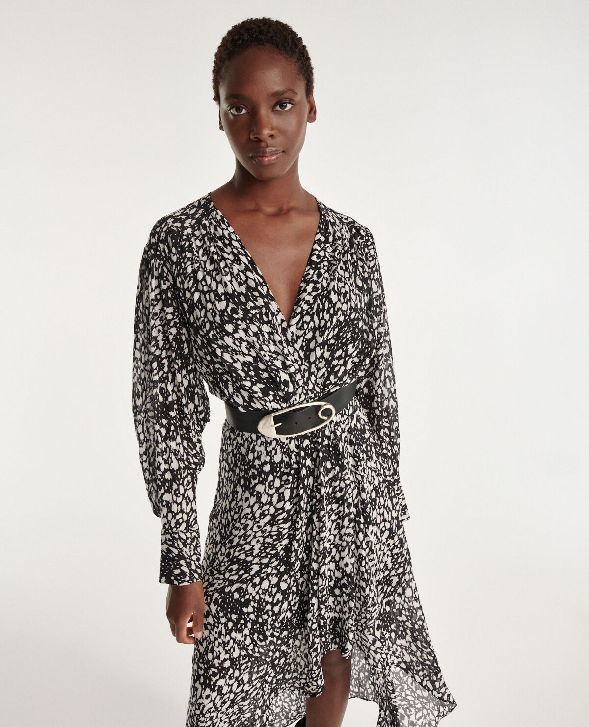 Oasis leopard print shirt on sale dress
