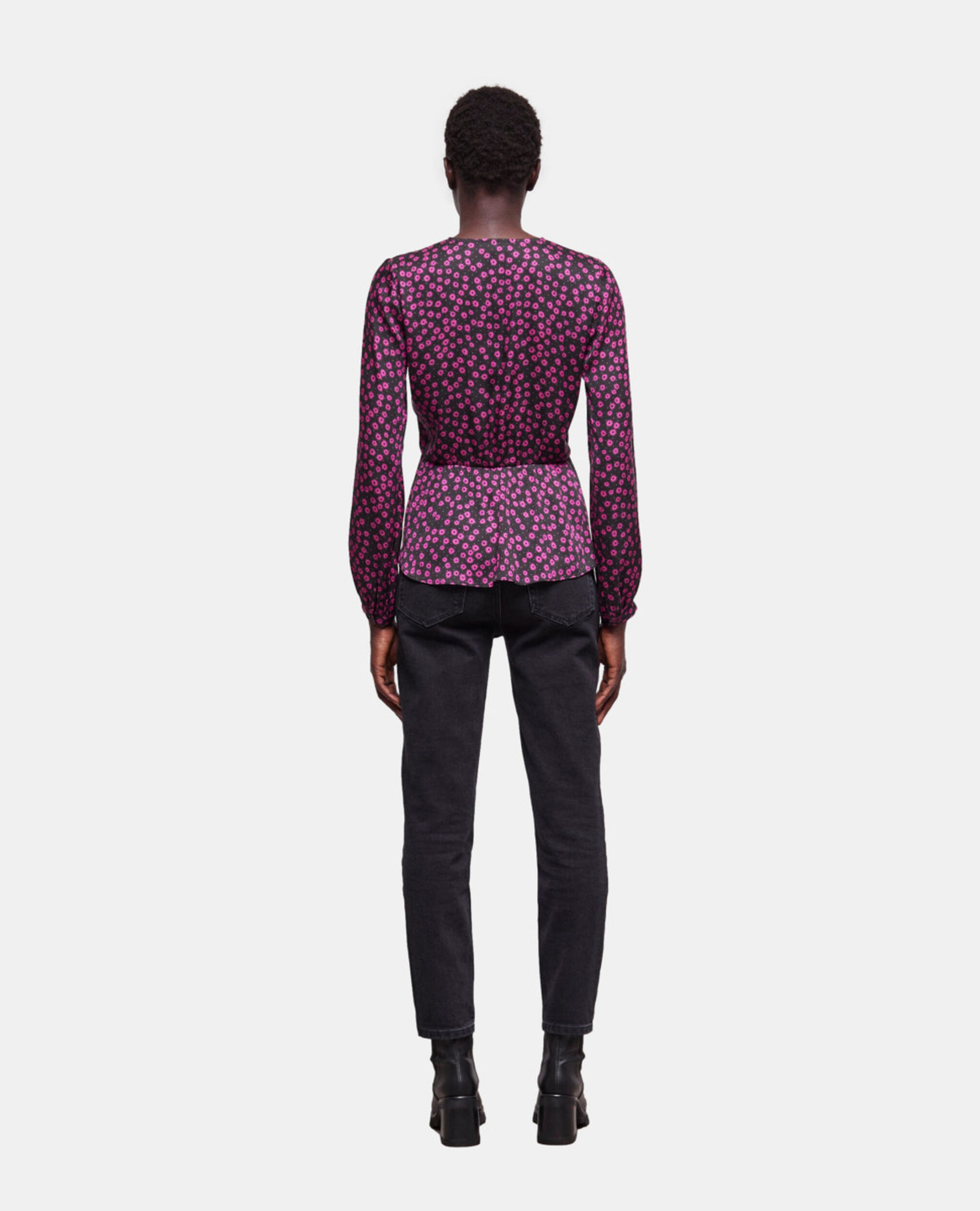 Printed top, PINK, hi-res image number null