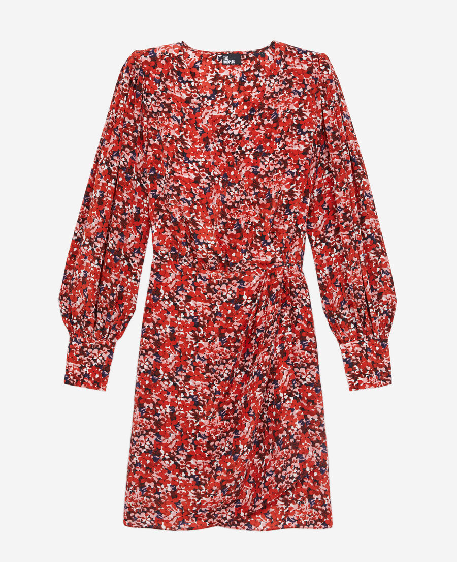 The Kooples FEMME RED robe courte imprimé fleuri