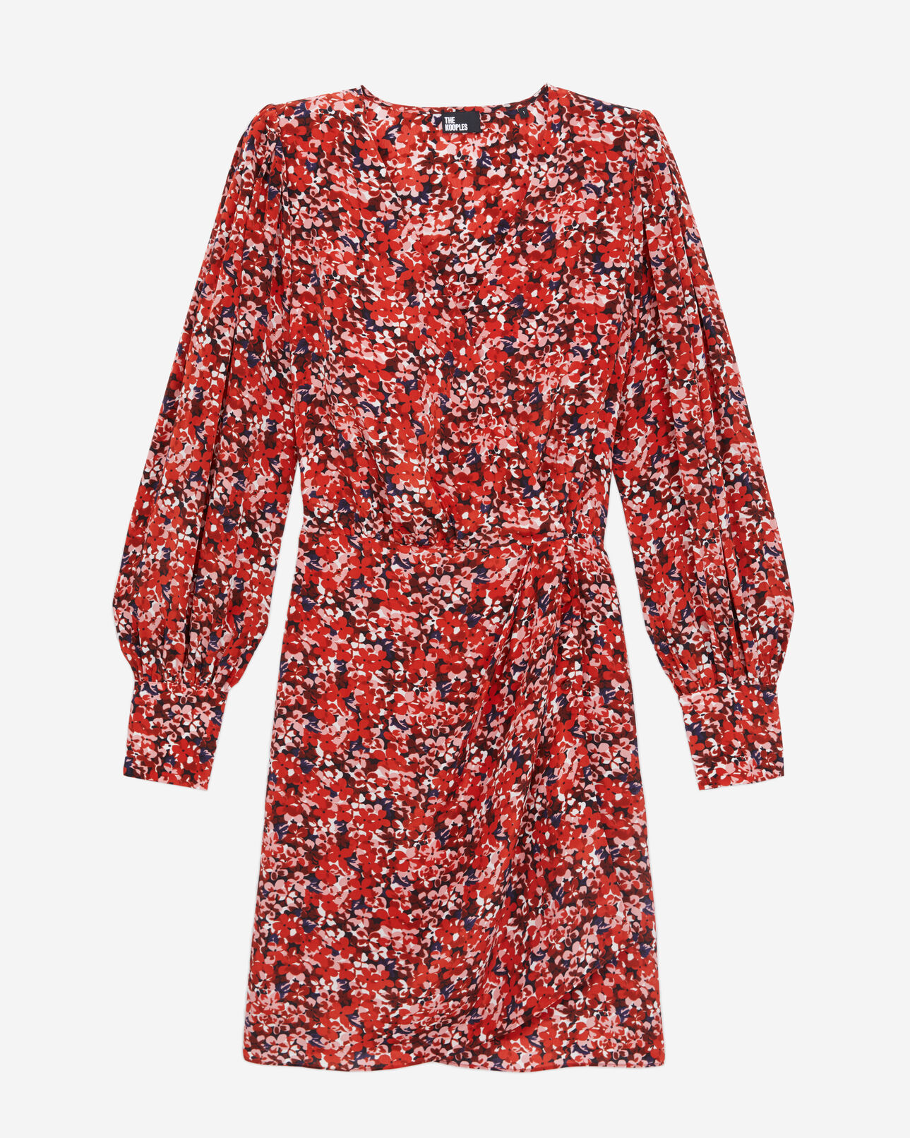 The Kooples FEMME RED robe courte imprimé fleuri