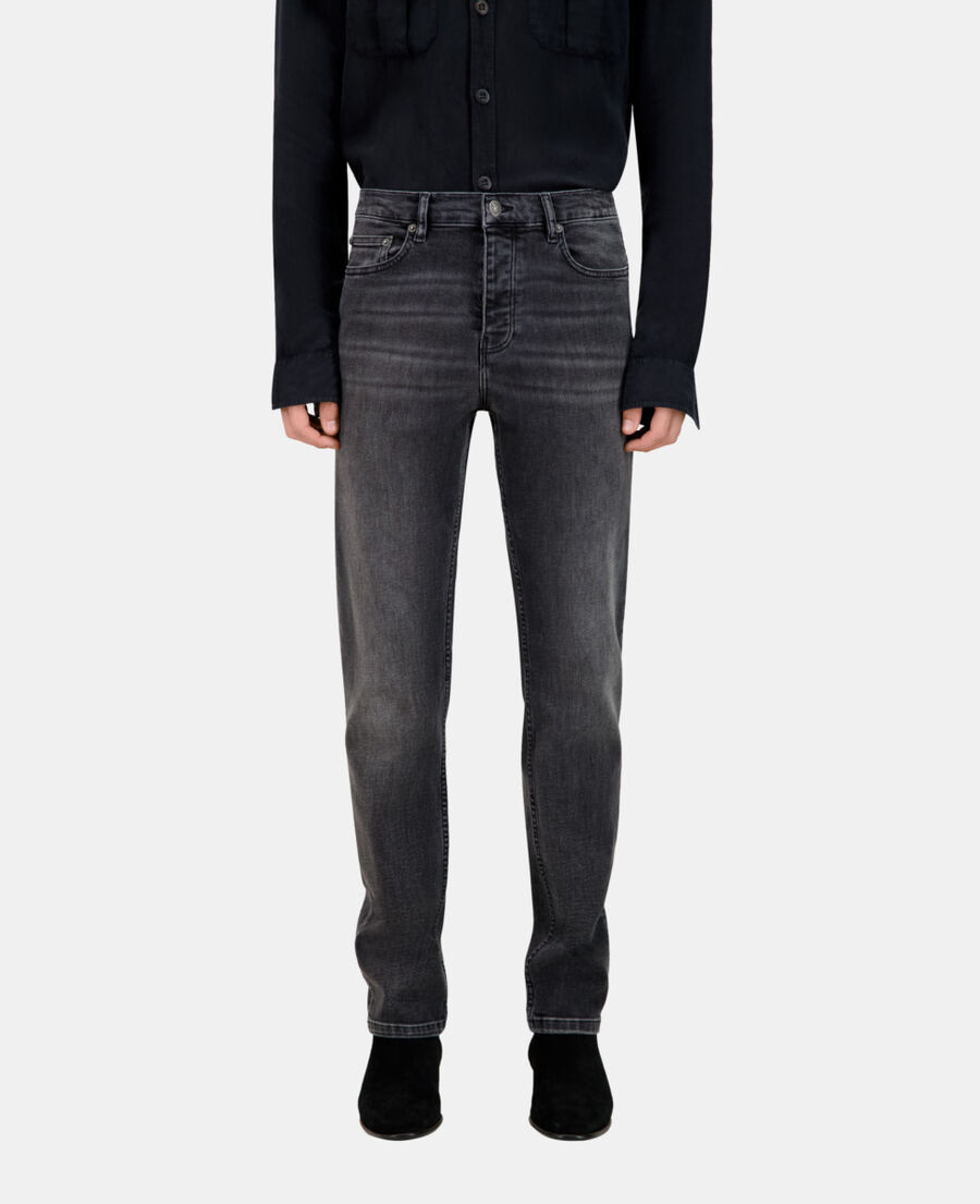 The Kooples MEN DARK GREY grey slim jeans