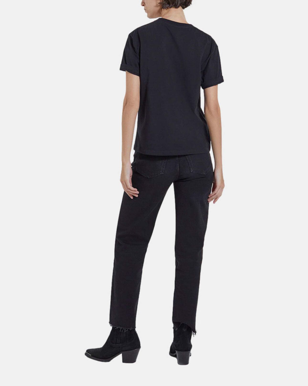 The Kooples FEMME BLACK t-shirt the kooples motel