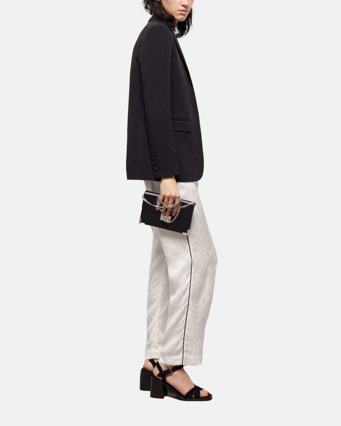 The Kooples FEMME WHITE pantalon effet python