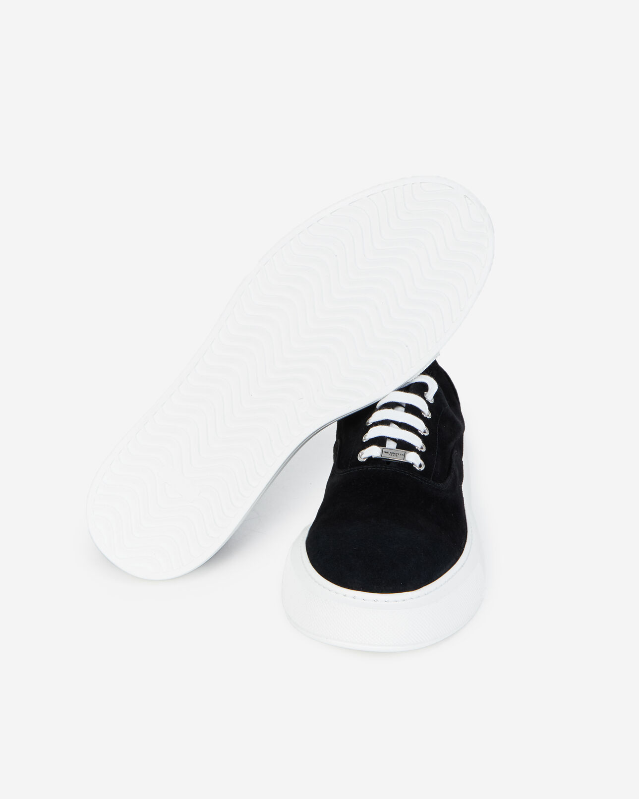 The Kooples MEN BLACK black trainers with contrasting sole