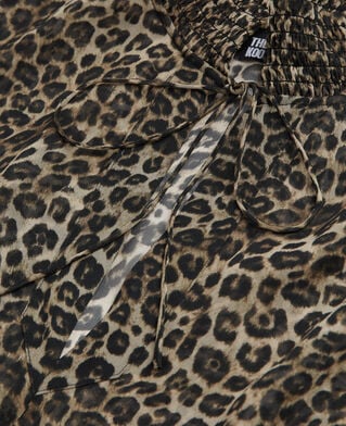 The Kooples WOMEN LEOPARD long leopard print dress