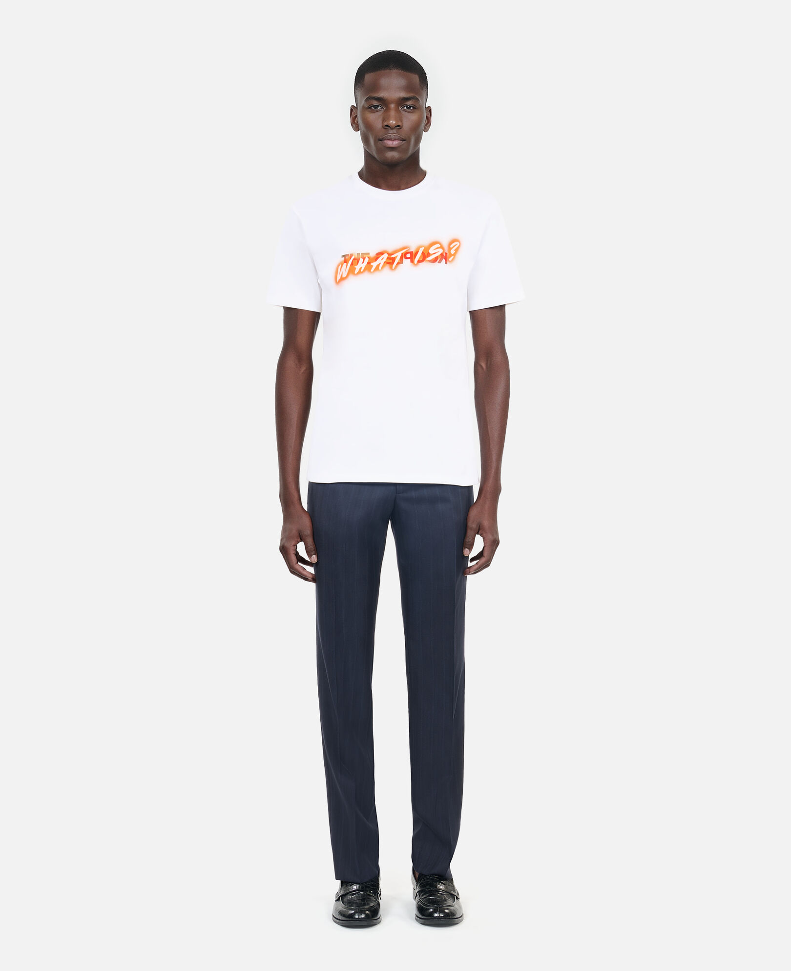 The Kooples MEN WHITE men's white what is t-shirt