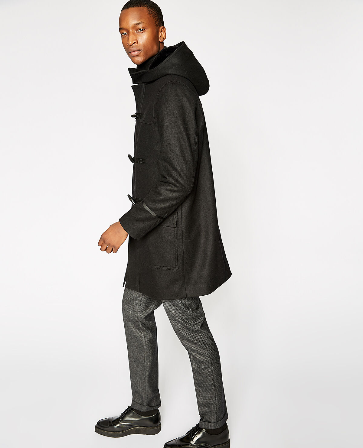 Duffle on sale coat noir