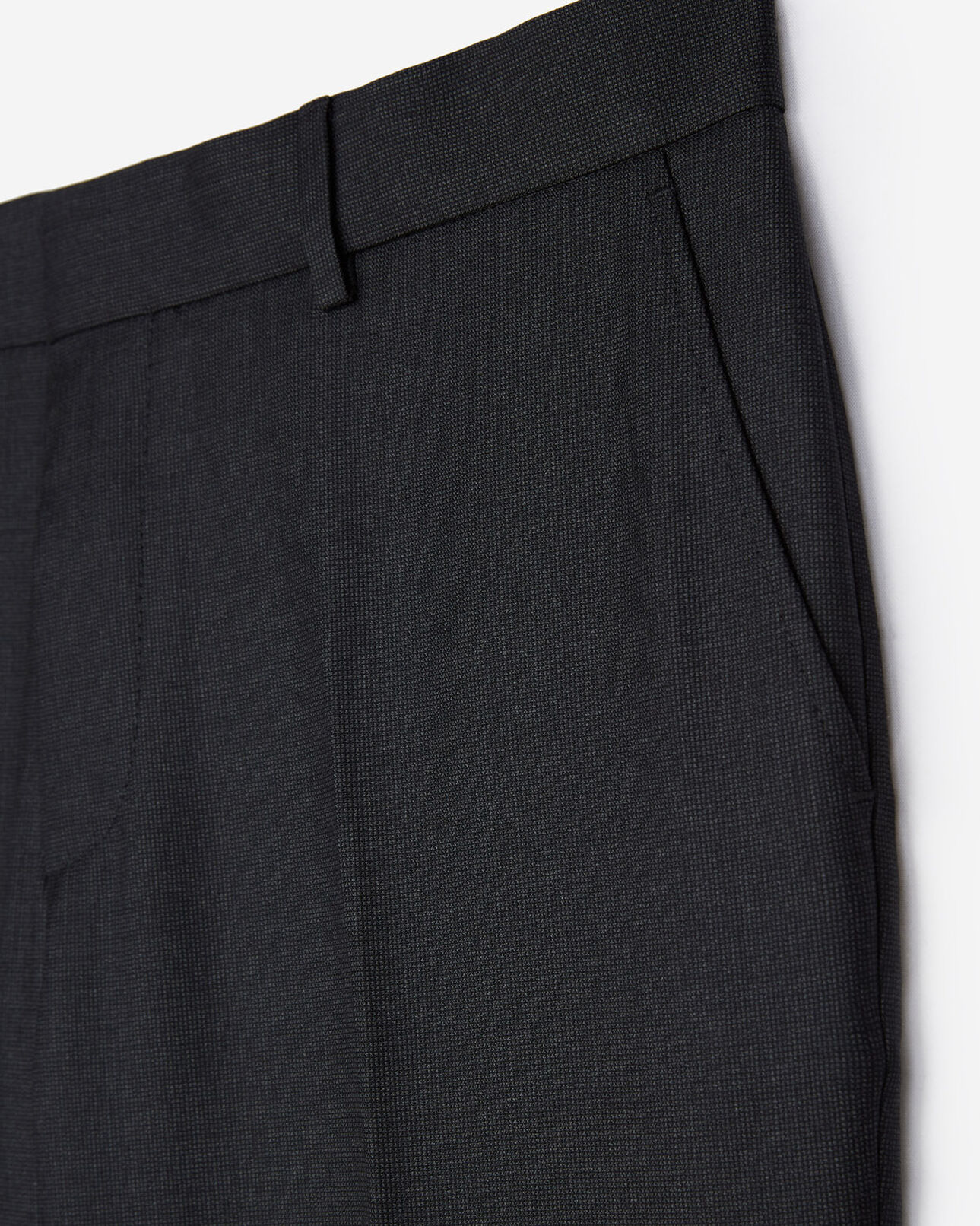 The Kooples HERREN DARK GREY graue anzughose aus wolle