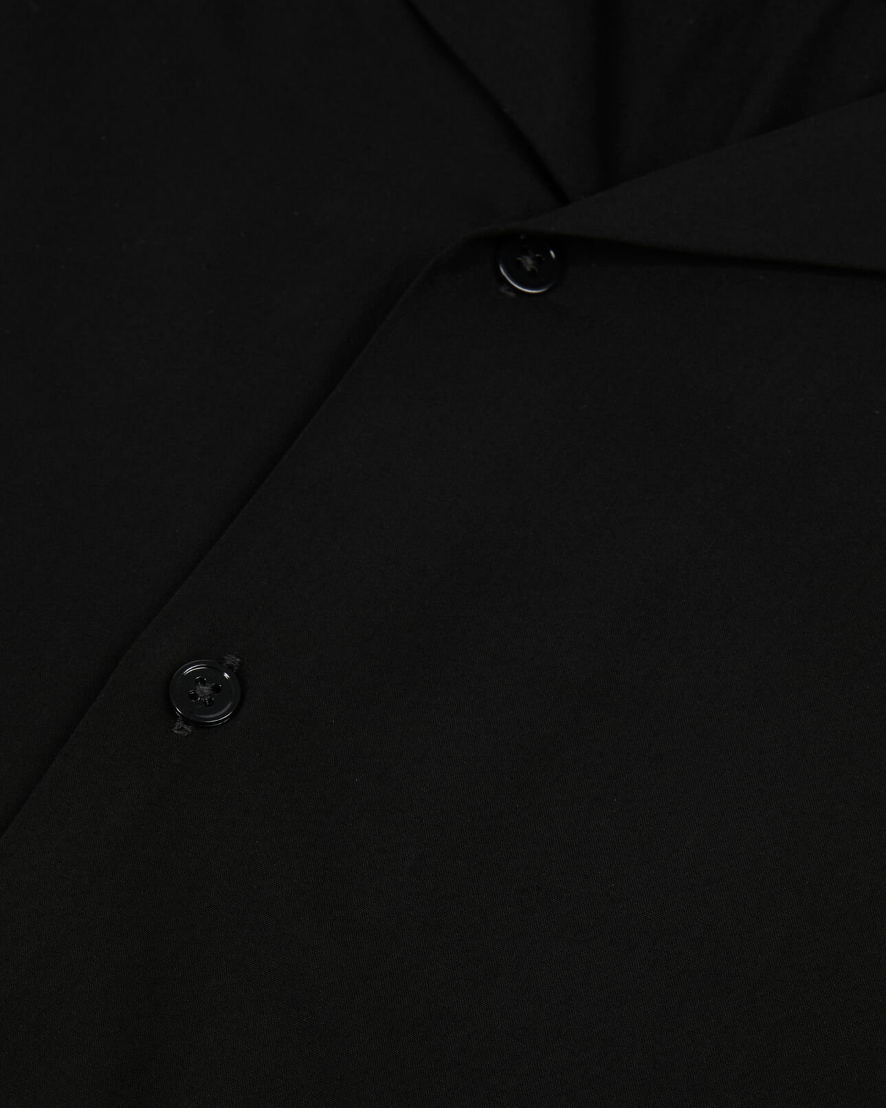 The Kooples HOMME BLACK chemise manches courtes noire