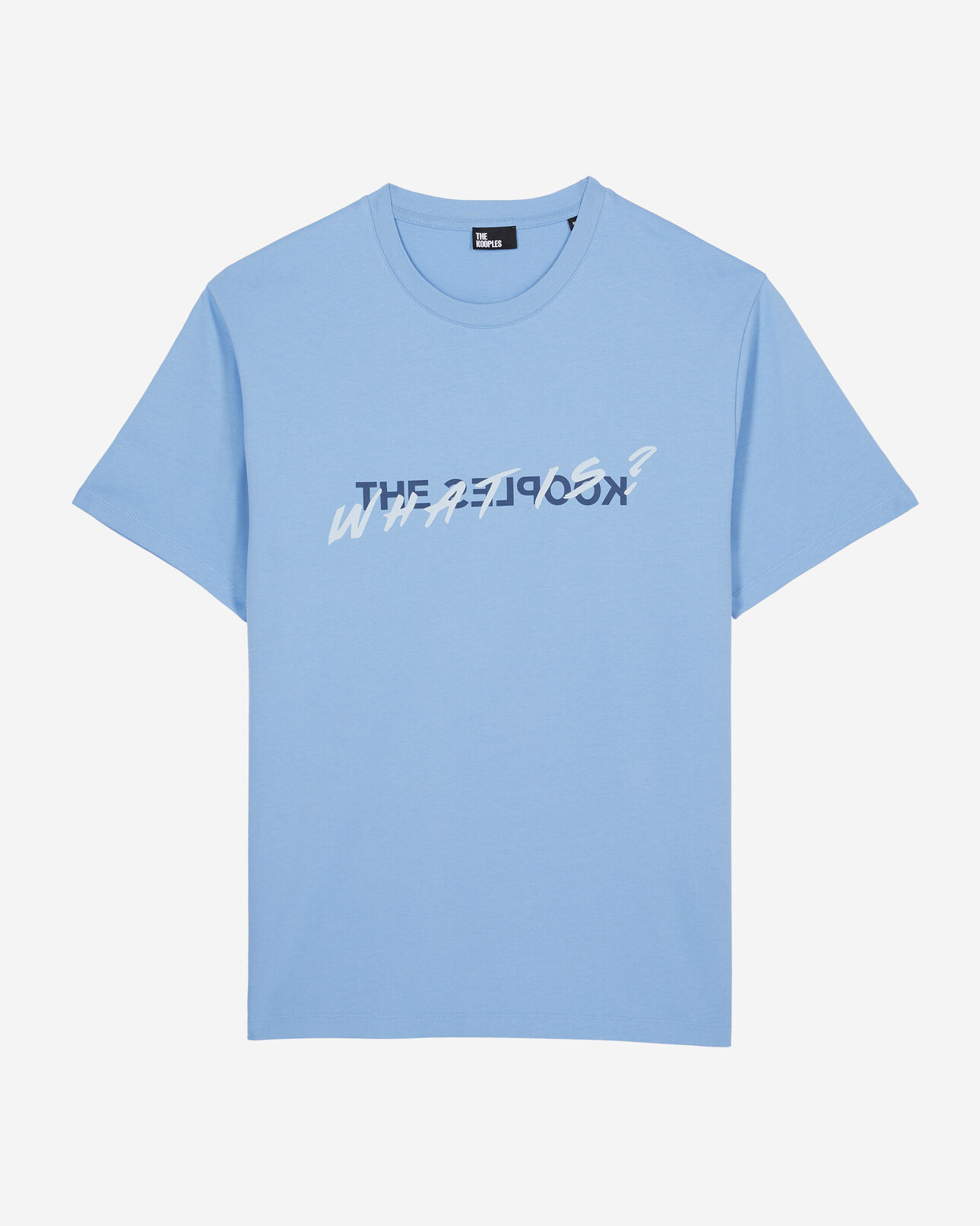 The Kooples HOMME STEEL BLUE t-shirt what is bleu ciel