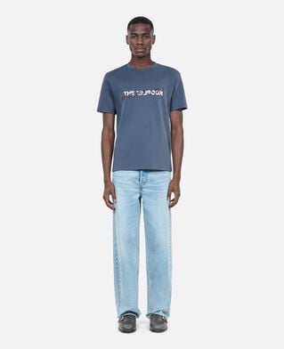 The Kooples HOMME DARK NAVY / DARK NAVY t-shirt what is bleu foncé