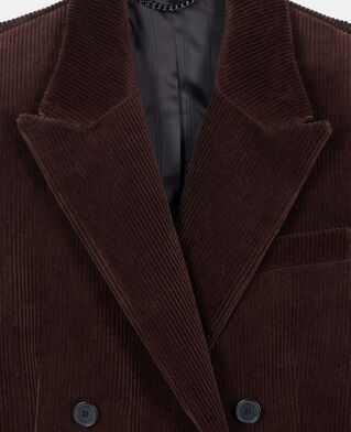 The Kooples F BROWN brown corduroy suit jacket