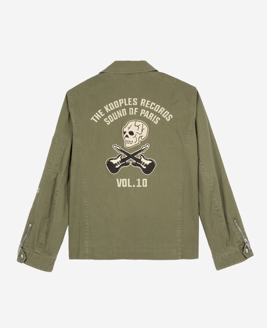 The Kooples FEMME KAKI veste kaki
