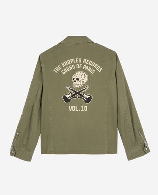 The Kooples FEMME KAKI veste kaki