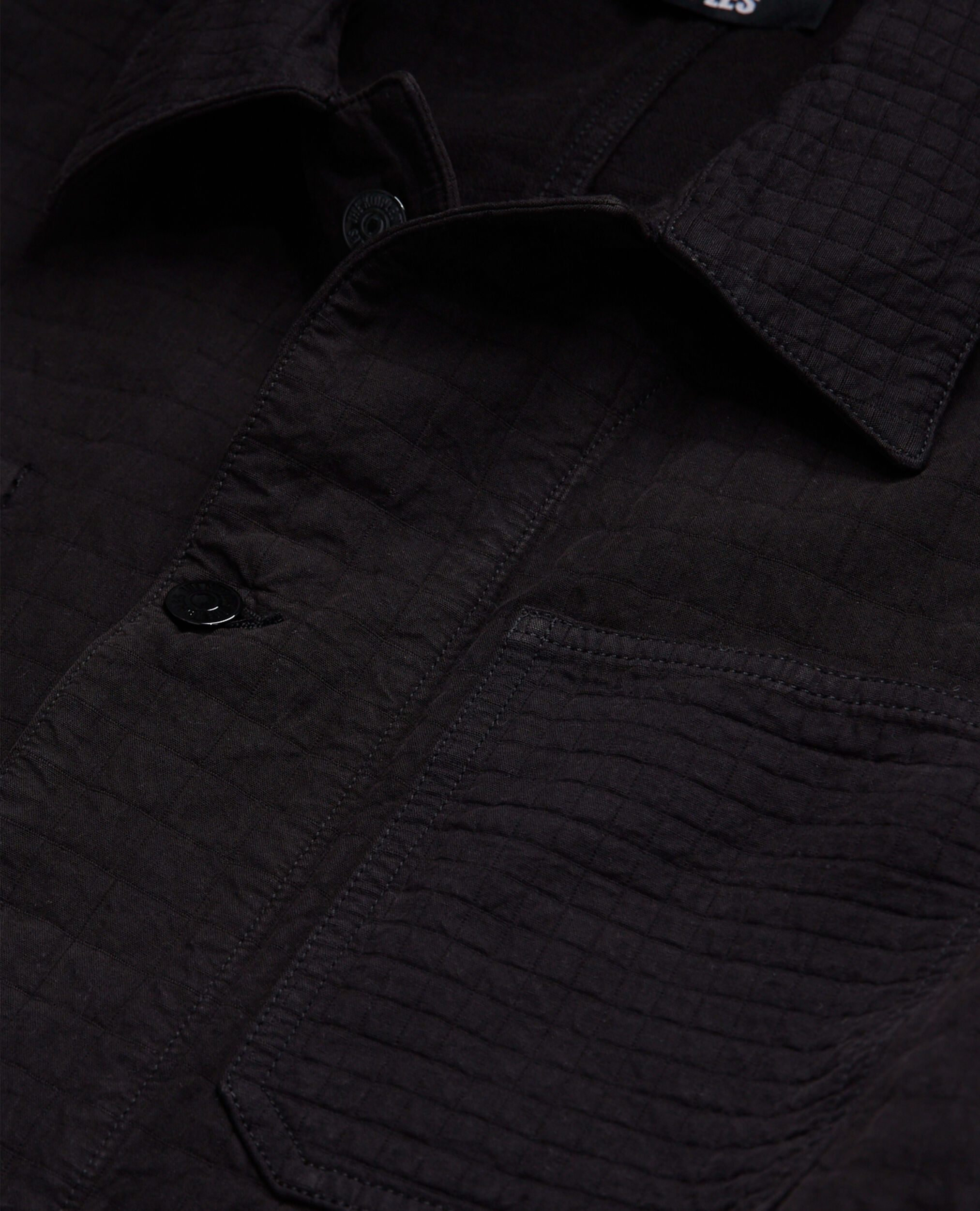 Black work jacket, BLACK, hi-res image number null