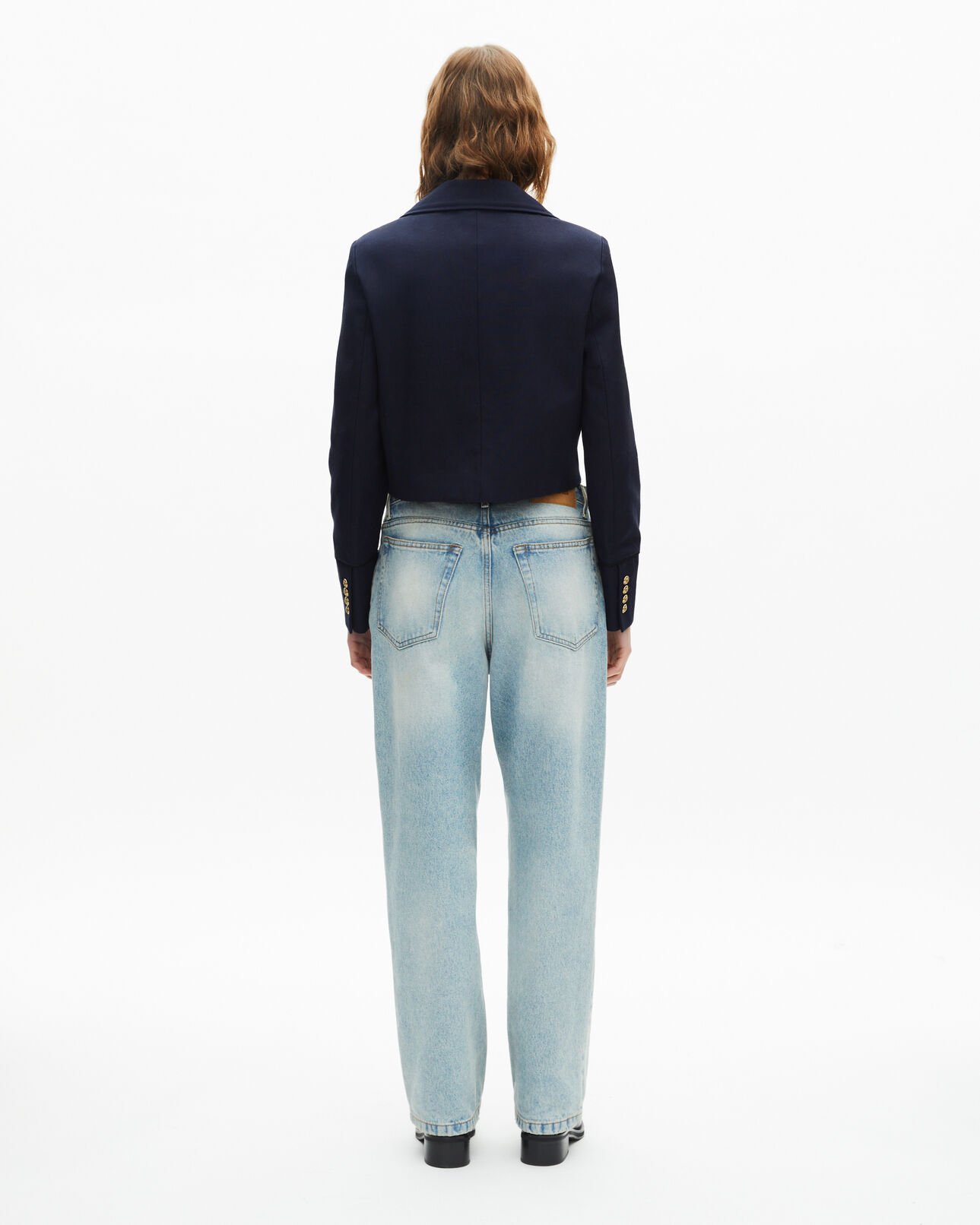 The Kooples WOMEN NAVY navy blue jacket