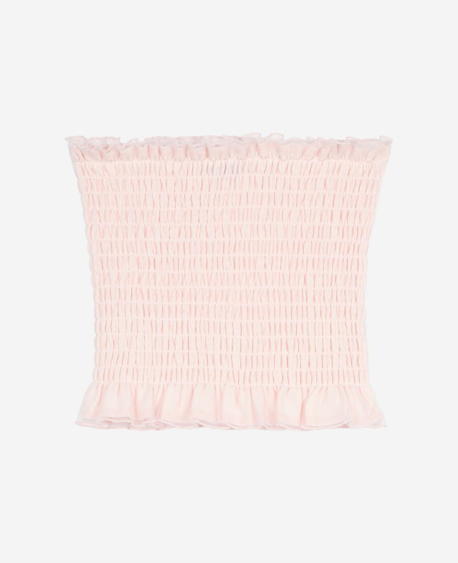 The Kooples MUJER LILA top corpiño ahumado rosa