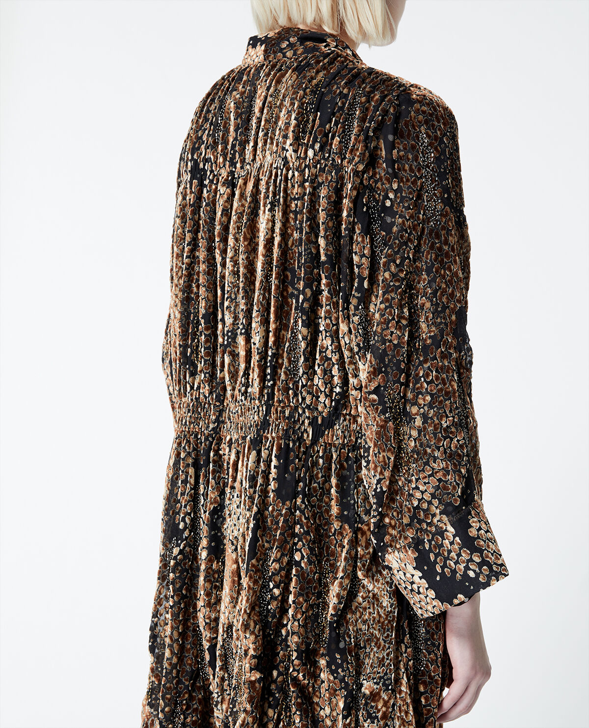 Snakeskin kimono cheap dress
