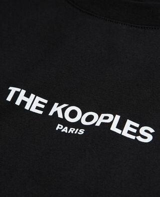 The Kooples FEMME BLACK t-shirt logo noir