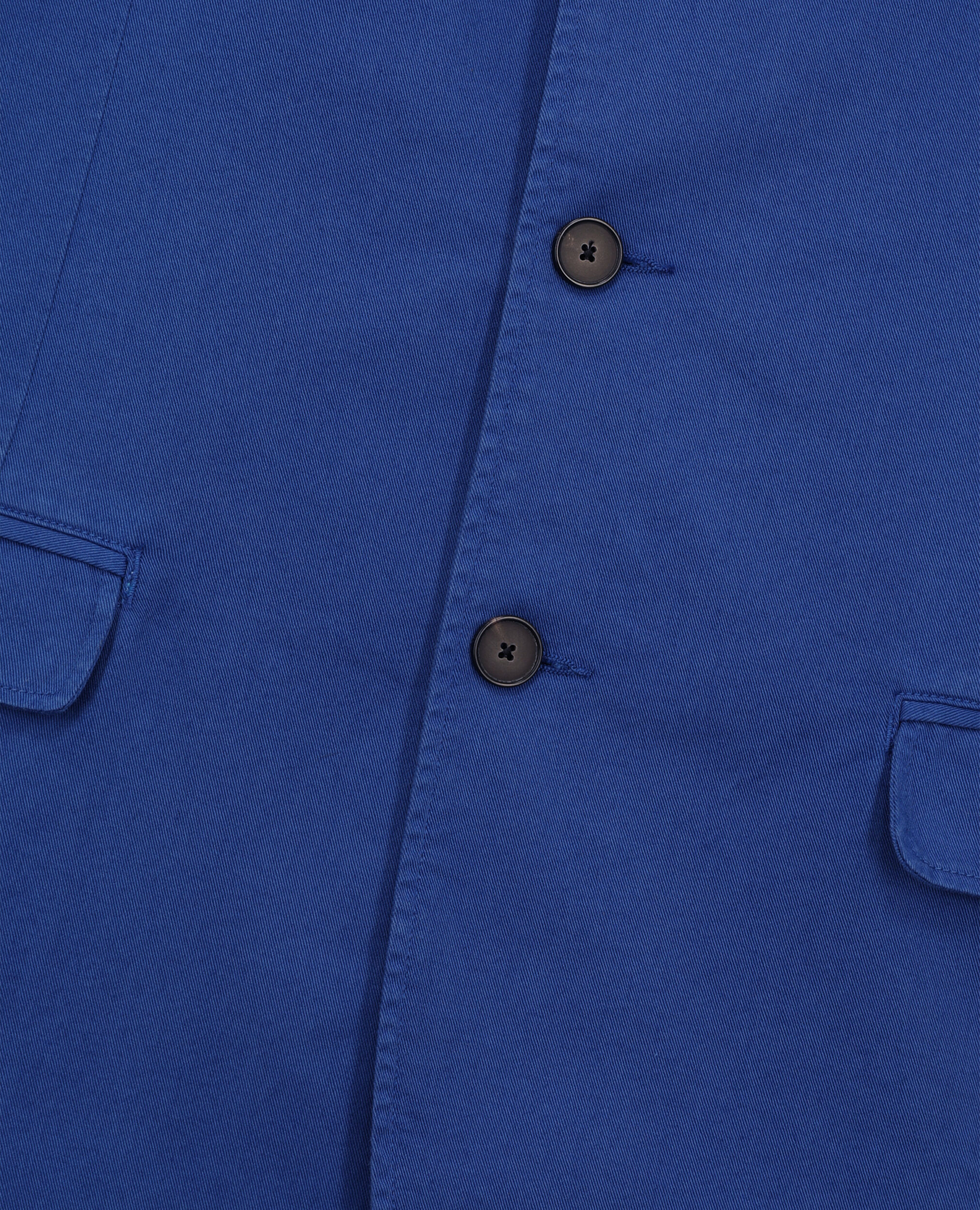 Veste bleue en coton, BLUE, hi-res image number null