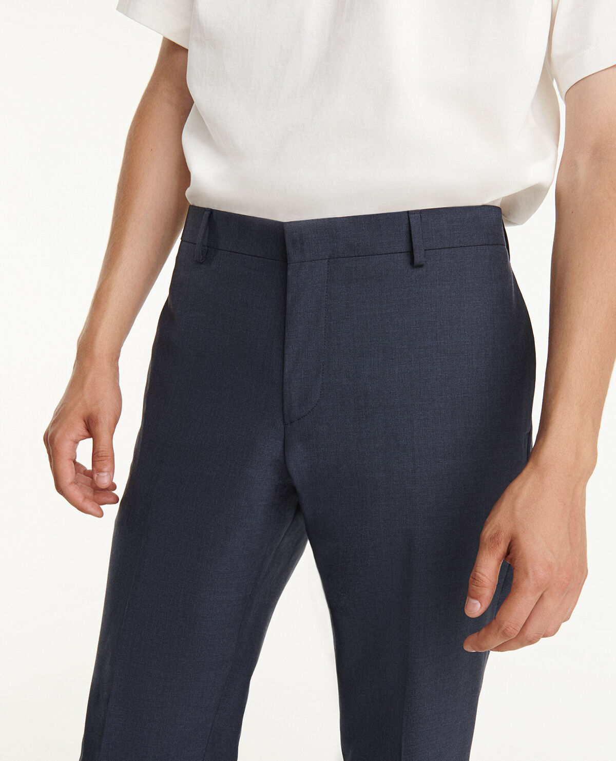Pantalon costume laine deals