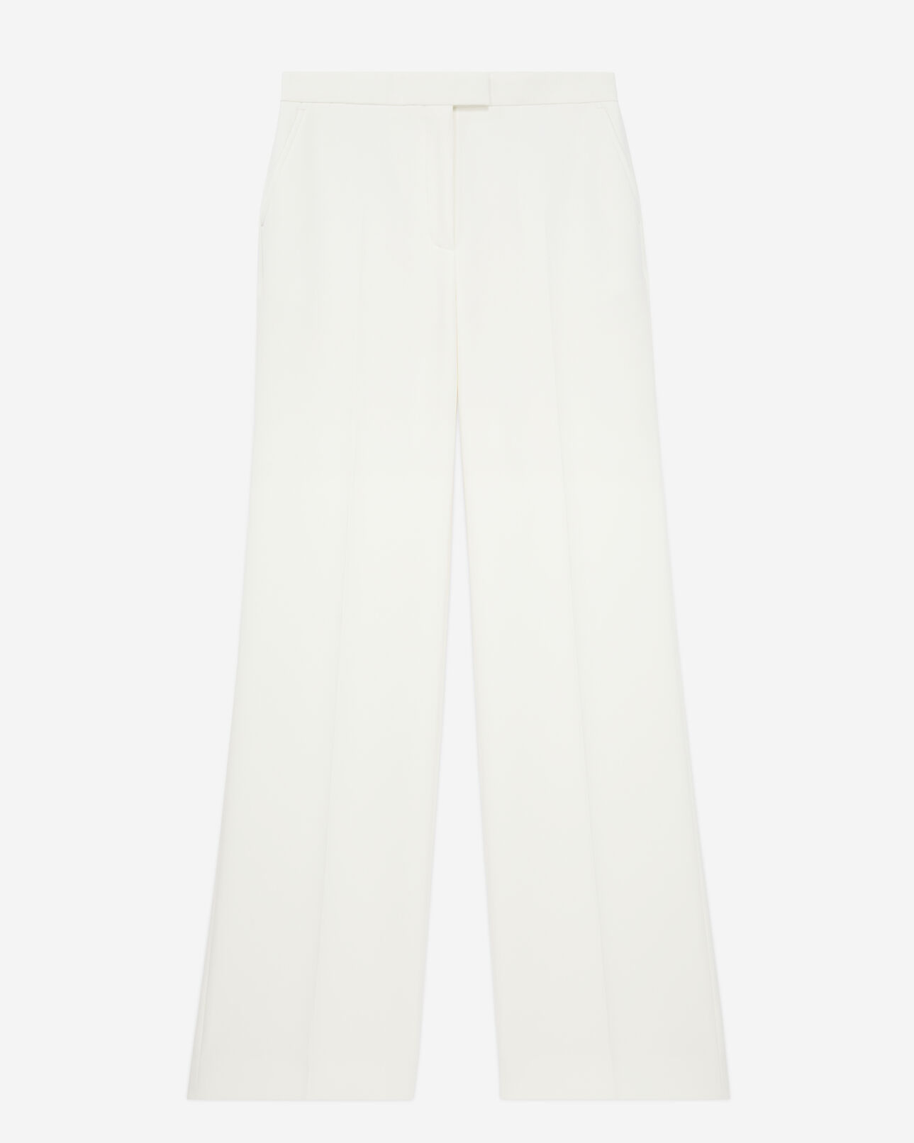 The Kooples WOMEN ECRU white suit pants