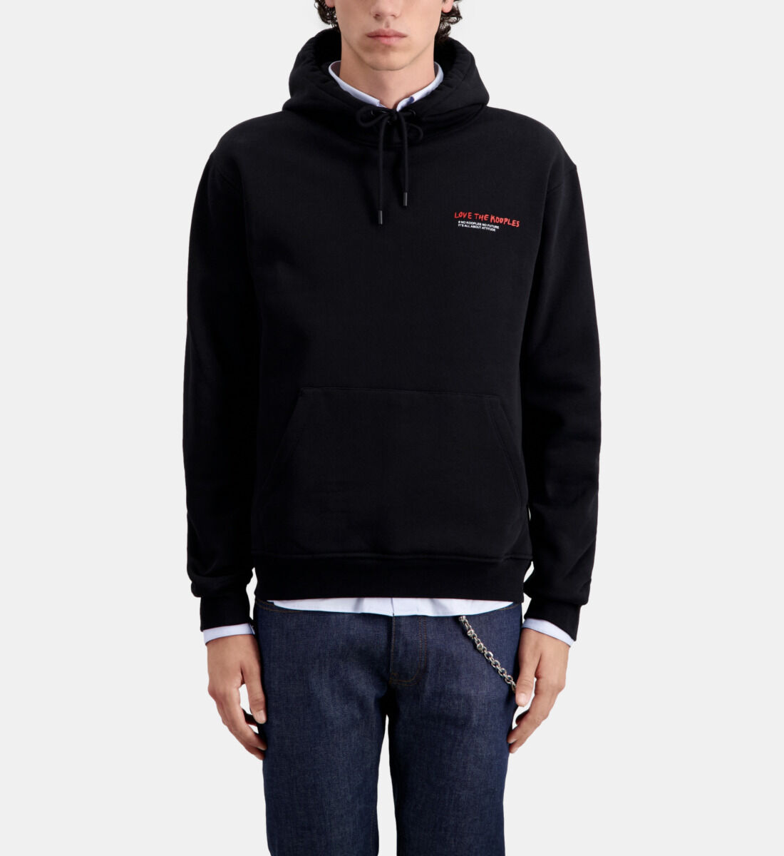 Men's sweatshirt with pockets no hood 2025